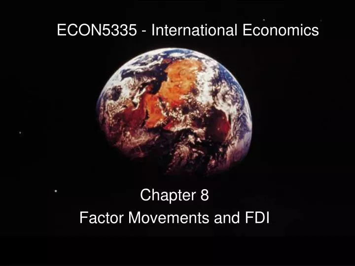 econ5335 international economics