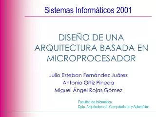 sistemas inform ticos 2001