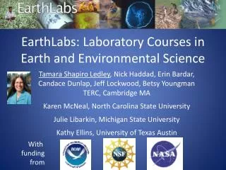 EarthLabs : Laboratory Courses in Earth and Environmental Science