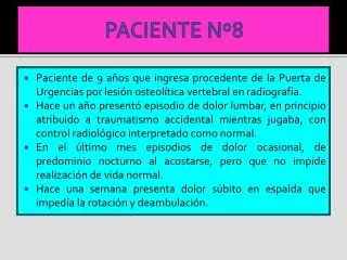 paciente n 8
