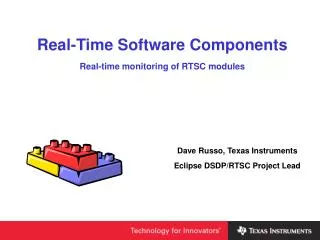 Real-Time Software Components Real-time monitoring of RTSC modules