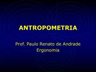 antropometria