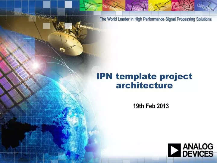 ipn template project architecture