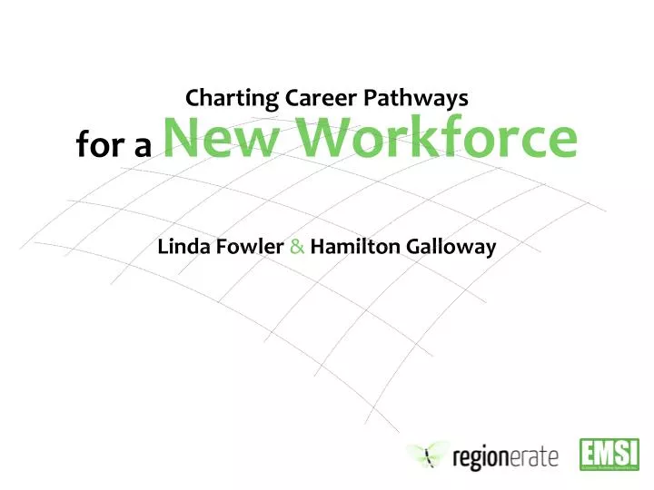 charting career pathways for a new workforce