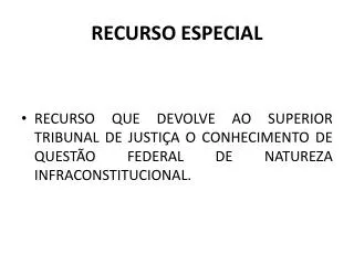 recurso especial