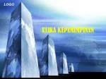 ETIKA KEPEMIMPINAN - slide 1
