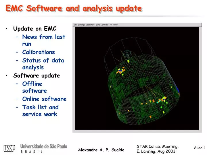 emc software and analysis update