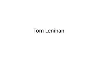 Tom Lenihan