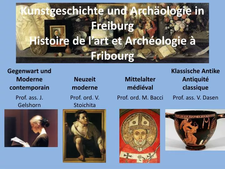 kunstgeschichte und arch ologie in freiburg histoire de l art et arch ologie fribourg