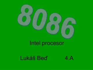 intel procesor luk be 4 a