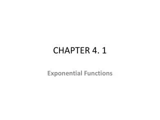CHAPTER 4. 1