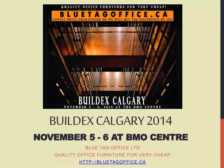 buildex calgary 2014 november 5 6 at bmo centre