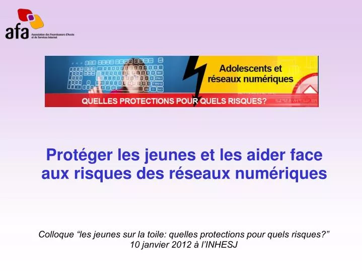 prot ger les jeunes et les aider face aux risques des r seaux num riques