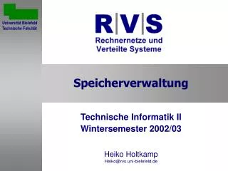 speicherverwaltung