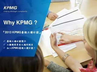 why kpmg
