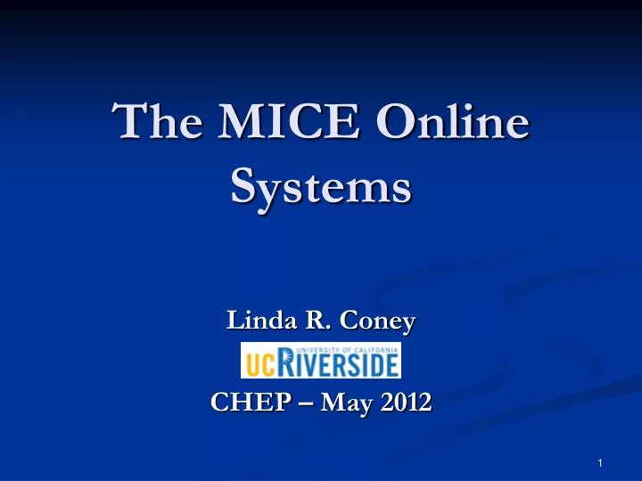 the mice online systems