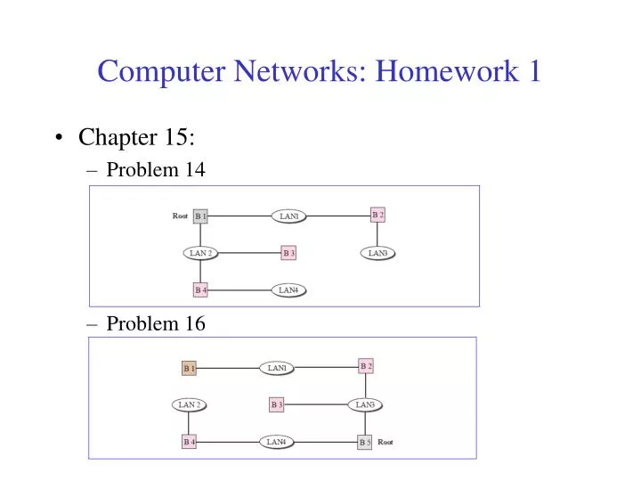 computer networks homework 1