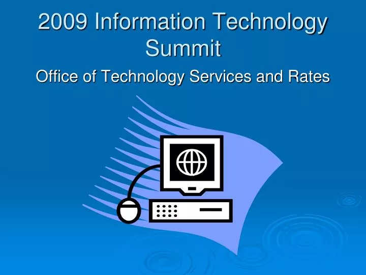 2009 information technology summit
