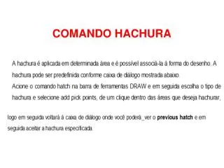comando hachura
