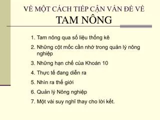v m t c ch ti p c n v n v tam n ng