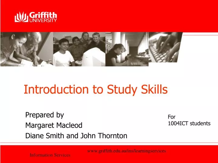 introduction to study skills