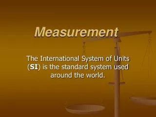 Measurement