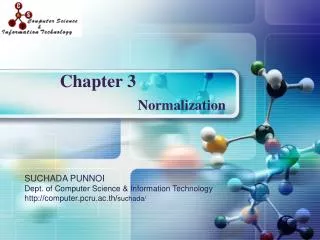 normalization
