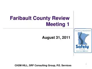 Faribault County Review Meeting 1