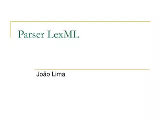 parser lexml