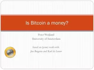 Is Bitcoin a money?