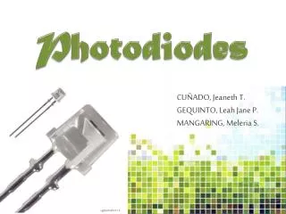 Photodiodes