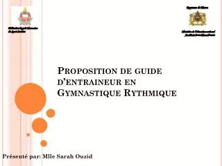 proposition de guide d entraineur en gymnastique rythmique
