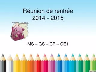 r union de rentr e 2014 2015