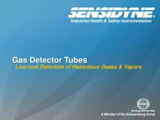 Gas Detector Tubes
