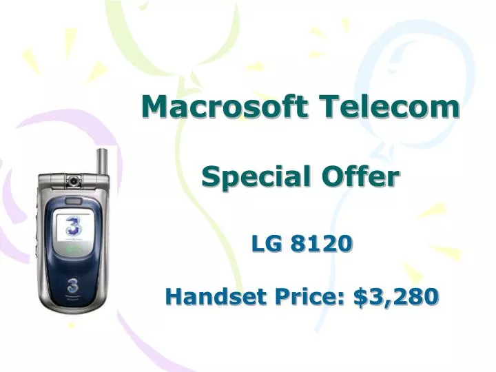 macrosoft telecom special offer