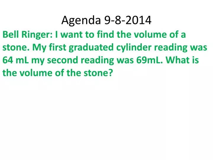 agenda 9 8 2014