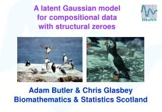 A latent Gaussian model for compositional data with structural zeroes