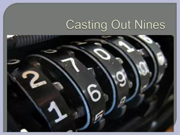 casting out nines