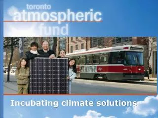 Incubating climate solutions