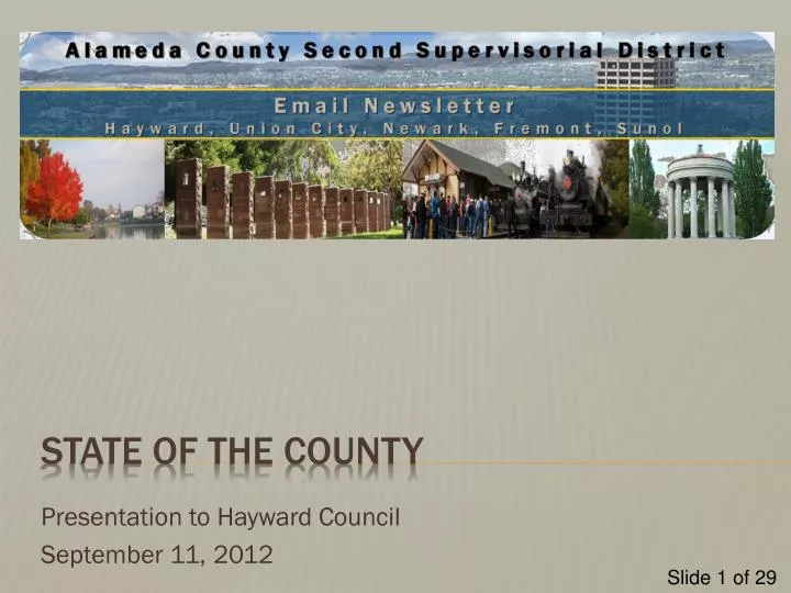 presentation to hayward council september 11 2012