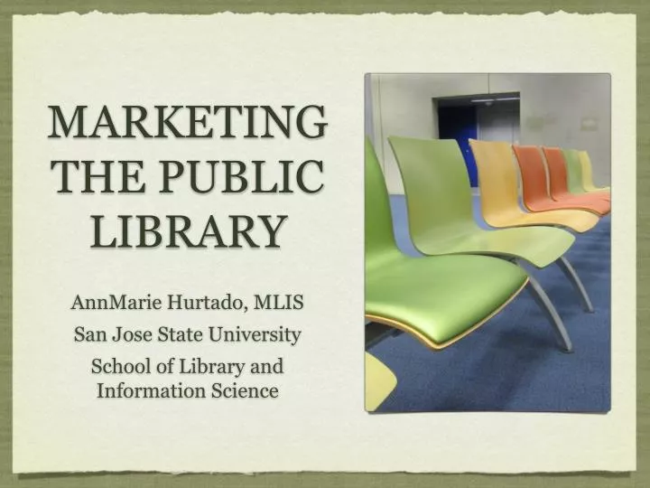marketing the public library