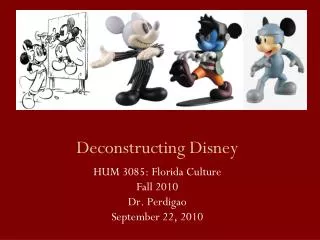 Deconstructing Disney