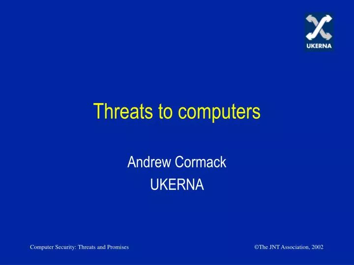 threats to computers