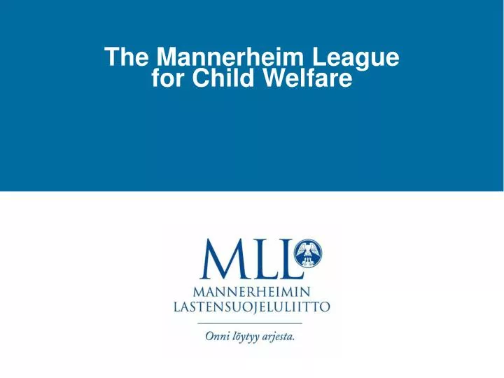 the mannerheim league for child welfare