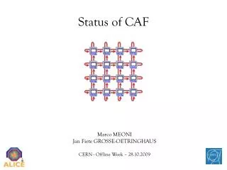 Status of CAF