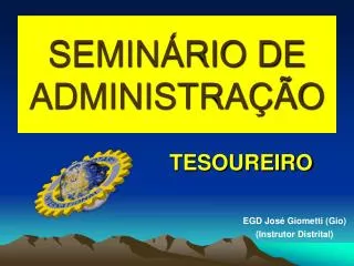 semin rio de administra o