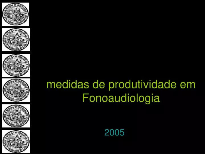medidas de produtividade em fonoaudiologia