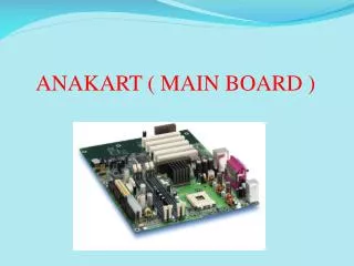 anakart main board