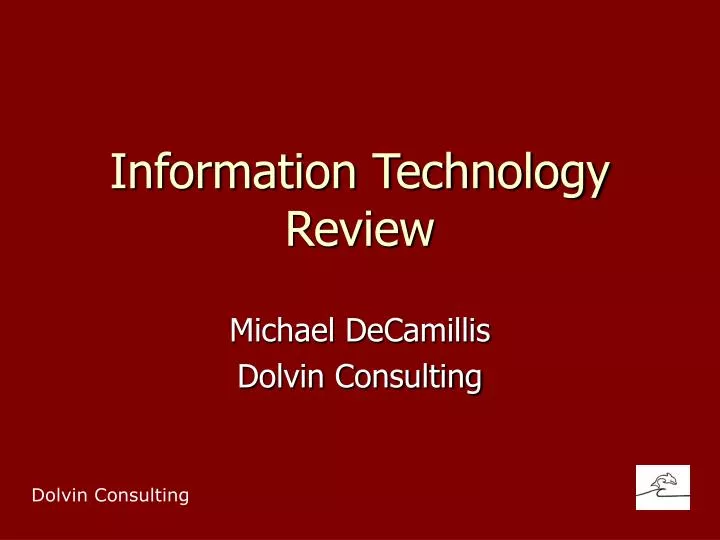 information technology review