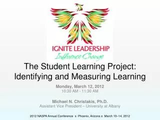 The Student Learning Project: Identifying and Measuring Learning